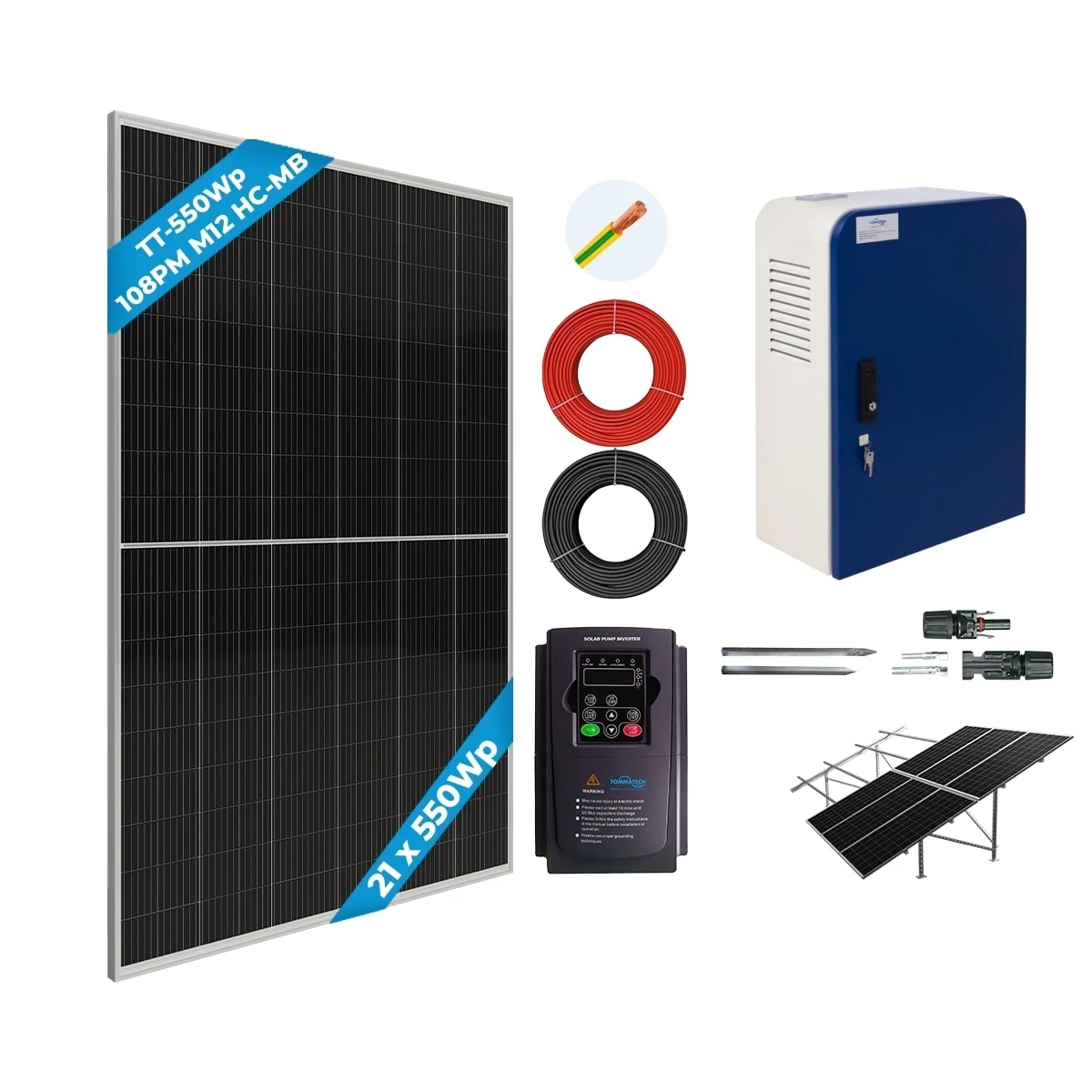 10HP-7.5KW 3 FAZ / 400V Pompa İçin Sulama Paketi